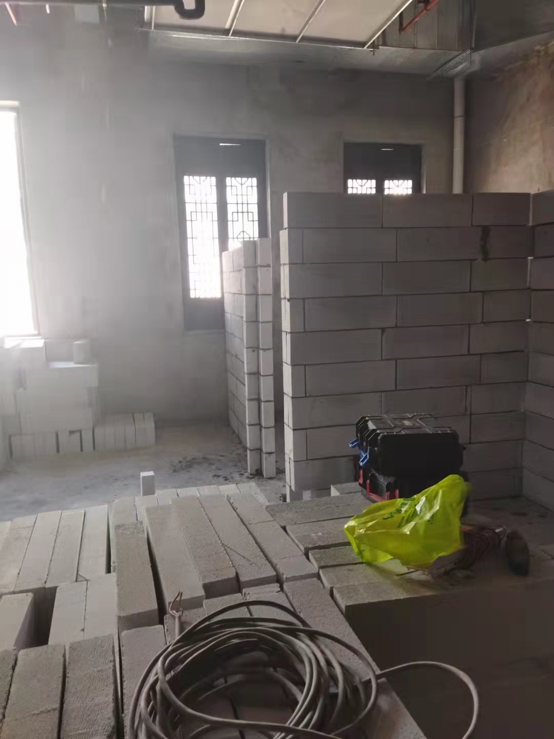 轻质砖隔墙现场参考图 6